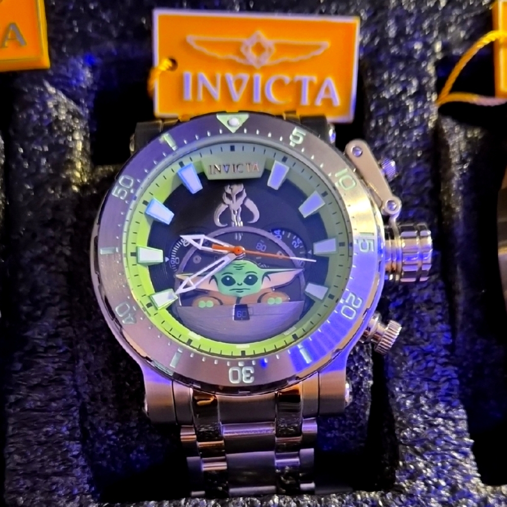 Invicta Star Wars “The Child” Grogu 52 mm Quartz 40621